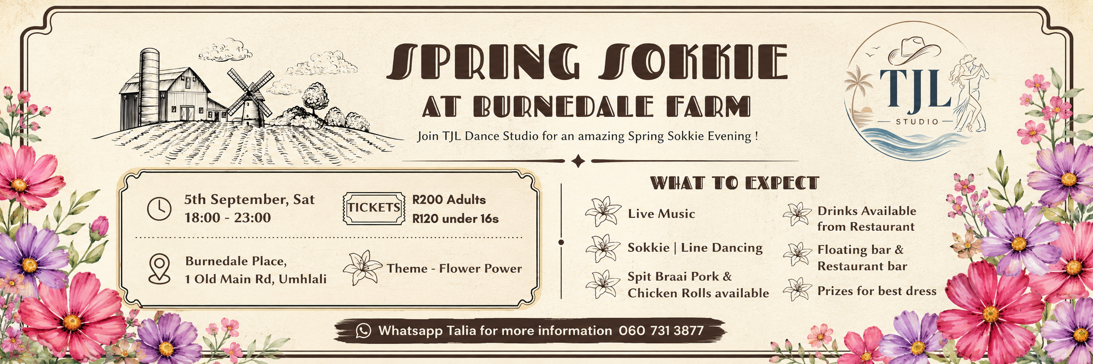 Spring Sokkie at Burnedale Farm