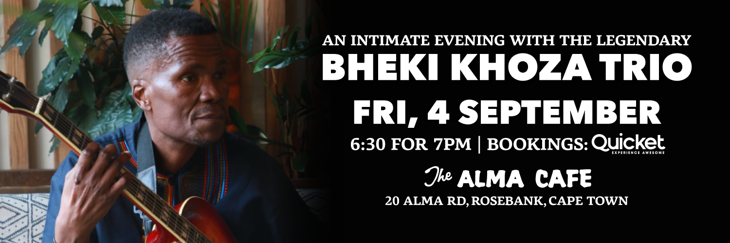 Bheki Khoza Trio at The Alma Cafe