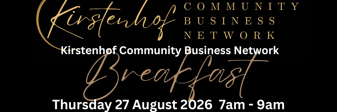 Kirstenhof Community Business Network Breakfast - 27 August 2026