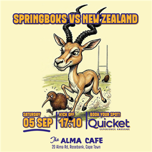 Springboks vs New Zealand Game 3