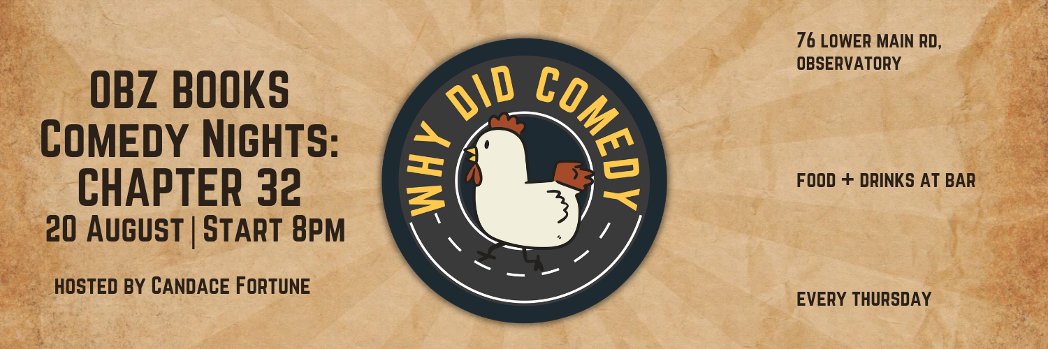 OBZ Books Comedy Nights - Chapter 32 by Why Did Comedy