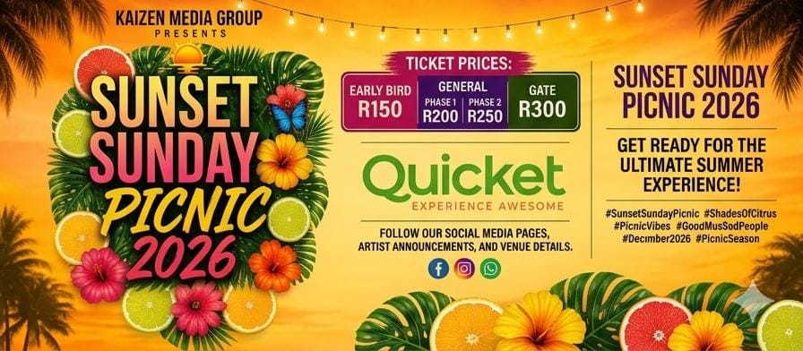 Sunset Sunday Picnic 2026 | Shades of Citrus