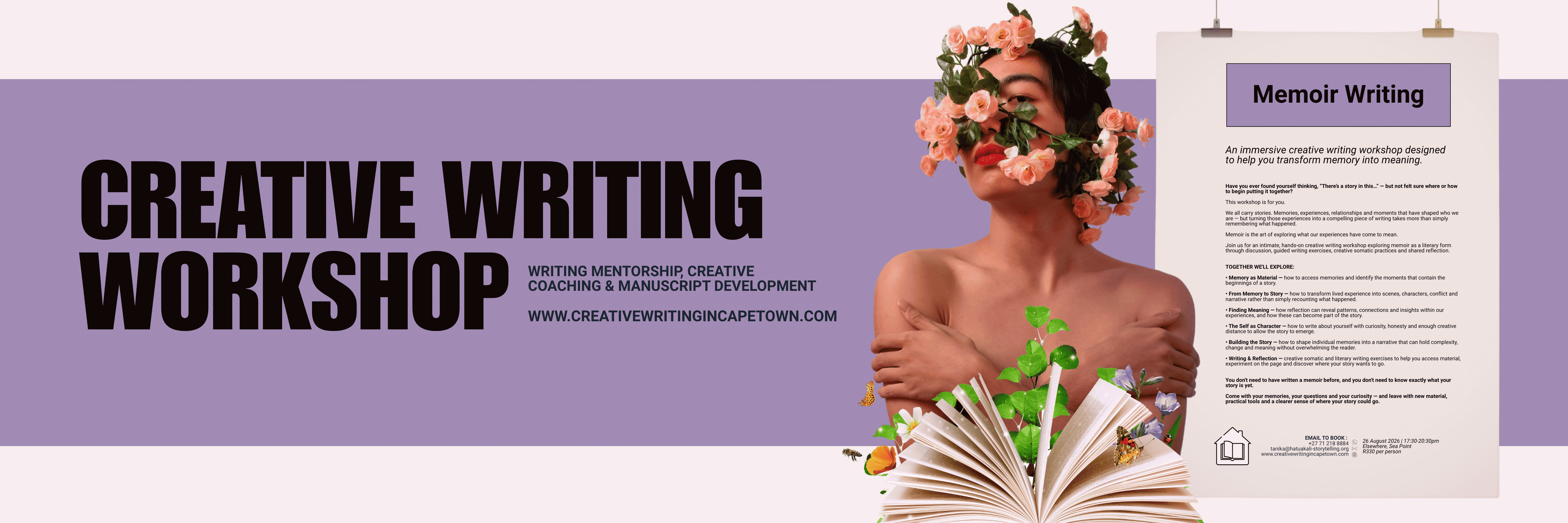 Creative Writing Workshop | Memoir Writing: Turning Memory into Meaning
