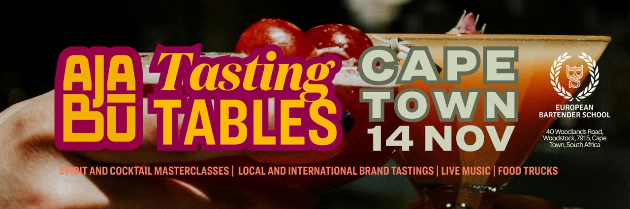 AJABU TASTING TABLES 14 NOVEMBER