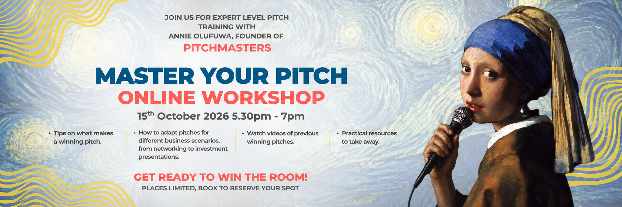 Master Your Pitch Online Workshop