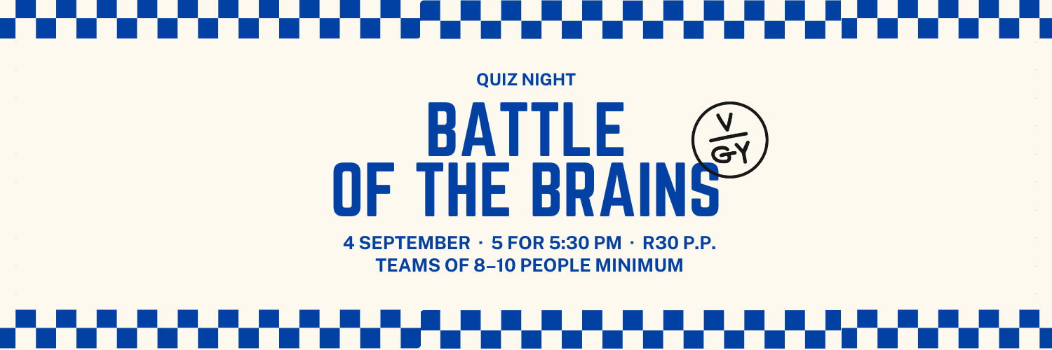 QUIZ NIGHT | Battle of the Brains