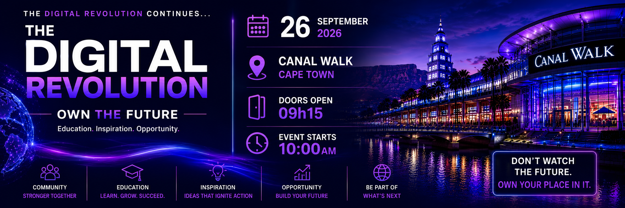 The Digital Revolution - Own the Future - Cape Town