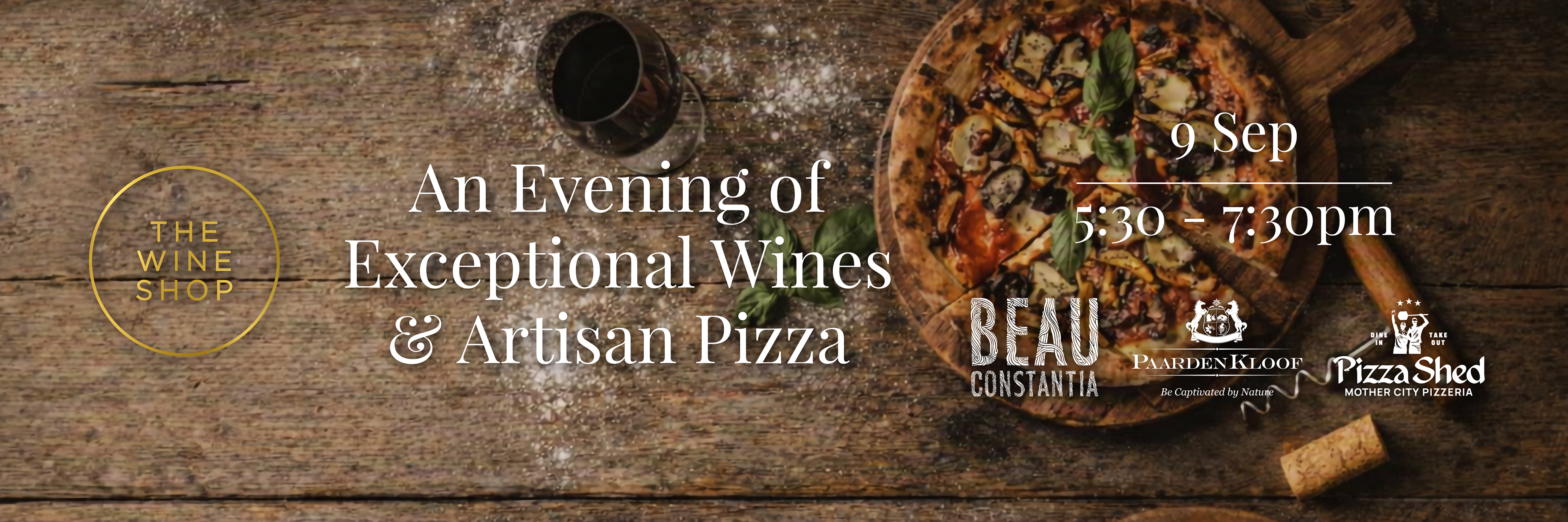 An Evening of Exceptional Wines & Artisanal Pizza