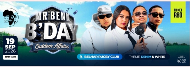 MR BENN B'DAY Outdoor Affairs