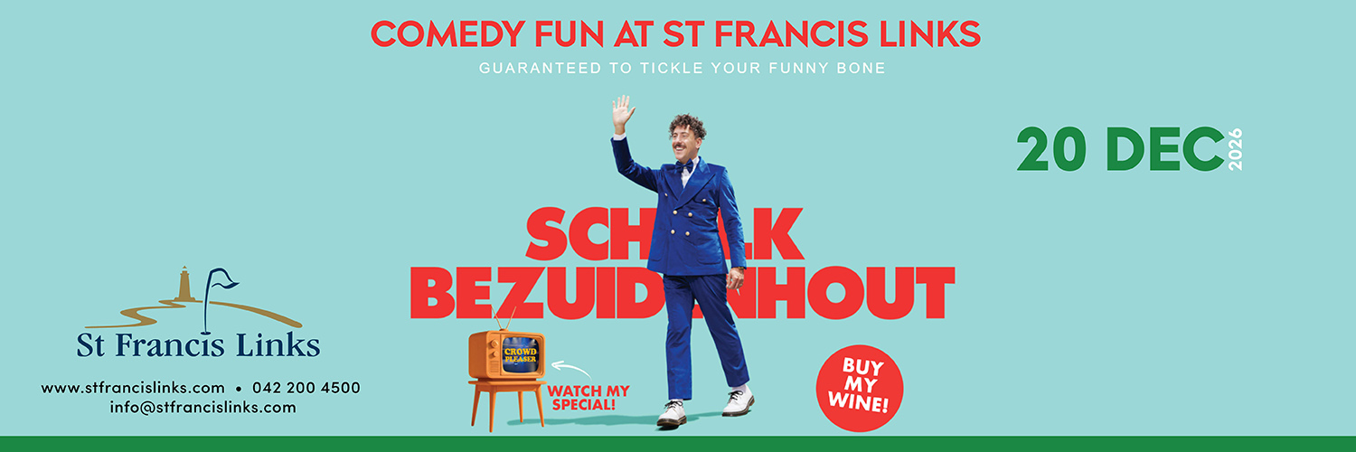 Comedian Schalk Bezuidenhout