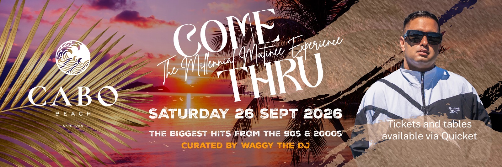 COME THRU, The Millennial Matinee - Cape Town's Ultimate 90s & 2000s 12 Hour Party Experience