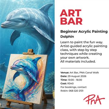 Let's Paint — a Dolphin — Beginner Friendly Acrylic Art Class photo 1