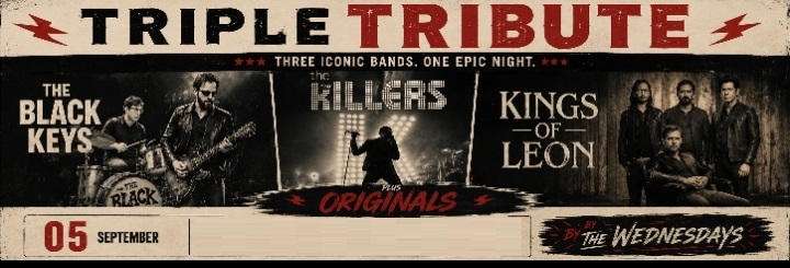 The Wednesdays  best of The Black Keys, The Killers & Kings of Leon