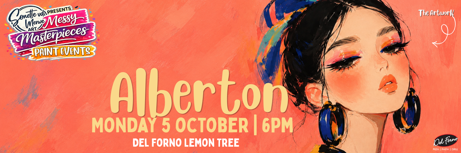 Messy Masterpieces Paint & Sip Night @ Del Forno Lemon Tree (Alberton)