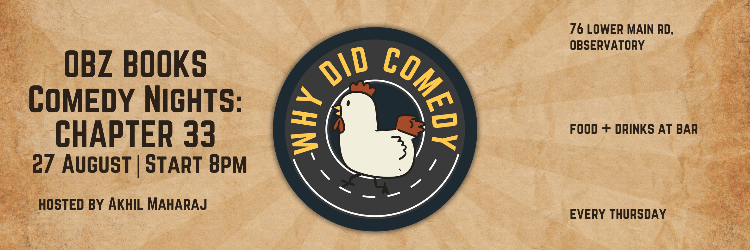 OBZ Books Comedy Nights - Chapter 33 by Why Did Comedy