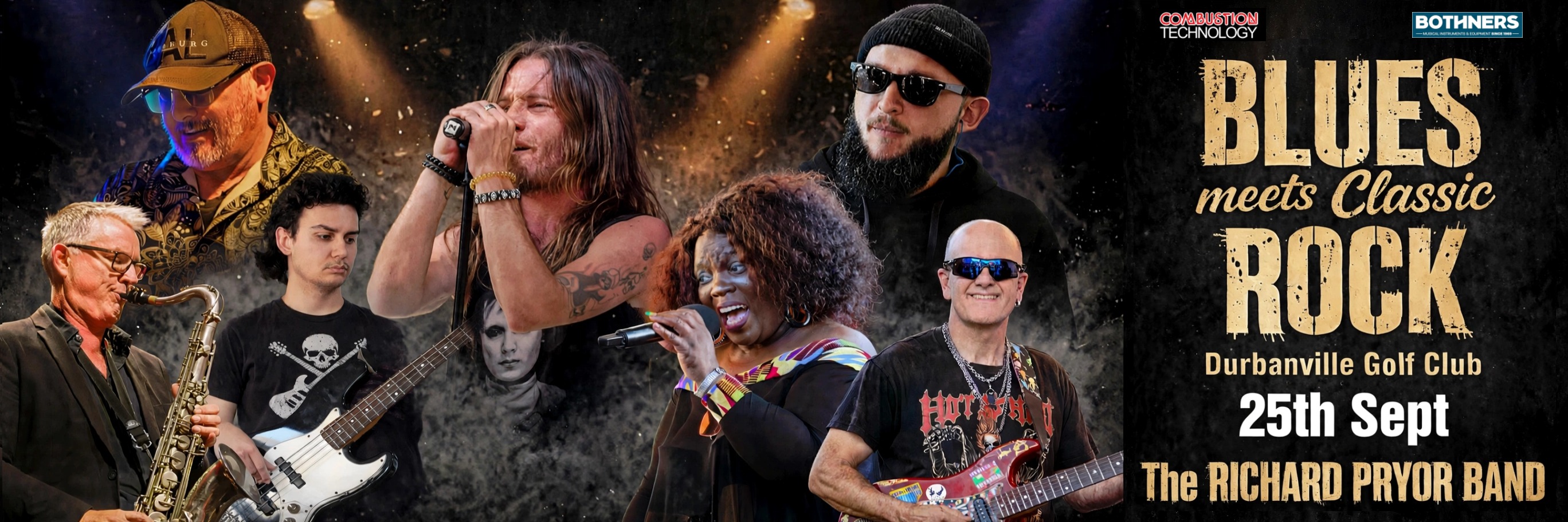 BLUES meets CLASSIC ROCK -  25th Sept Durbanville GC