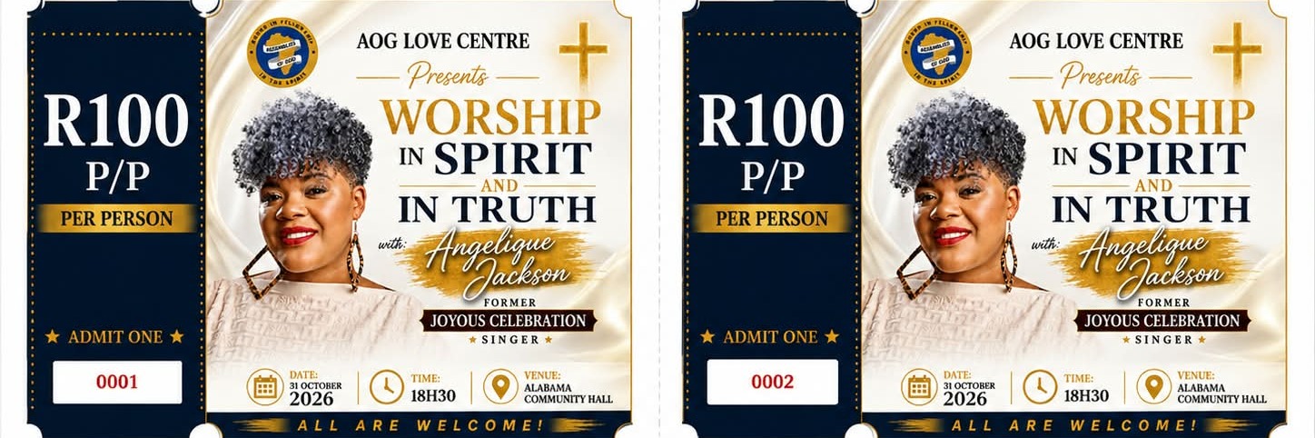 Concert with Angelique Jackson former Joyous Celebration artist