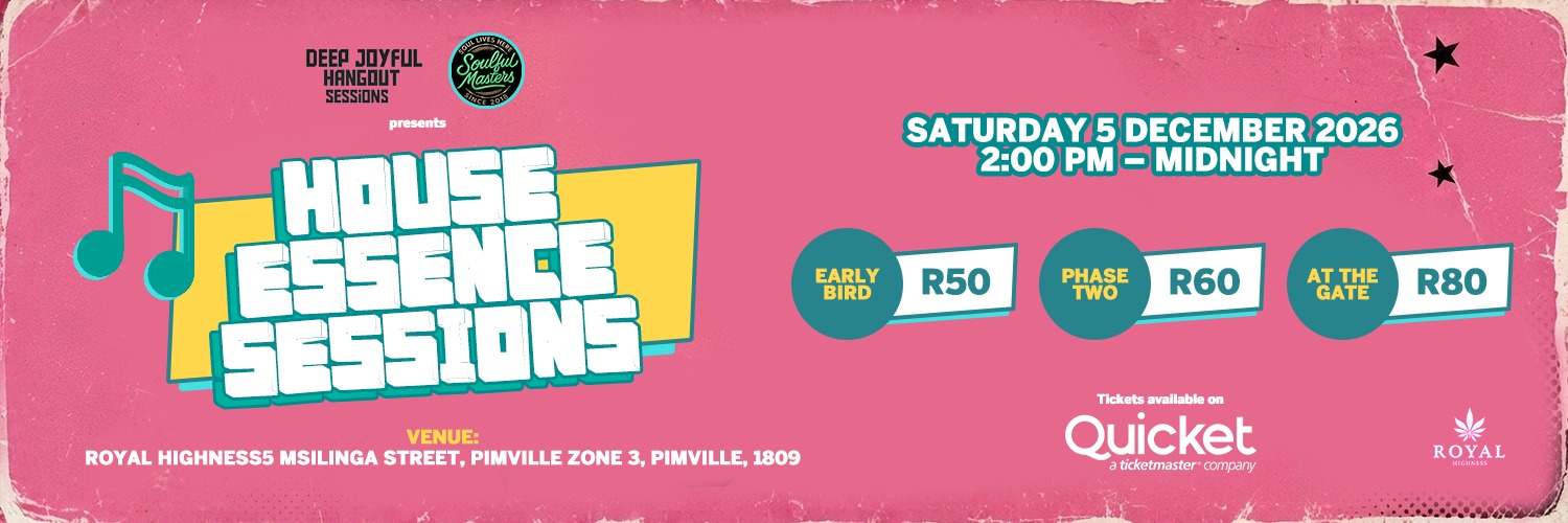 Deep Joyful Hangout Sessions & Soulful Masters Presents : HOUSE ESSENCE SESSIONS