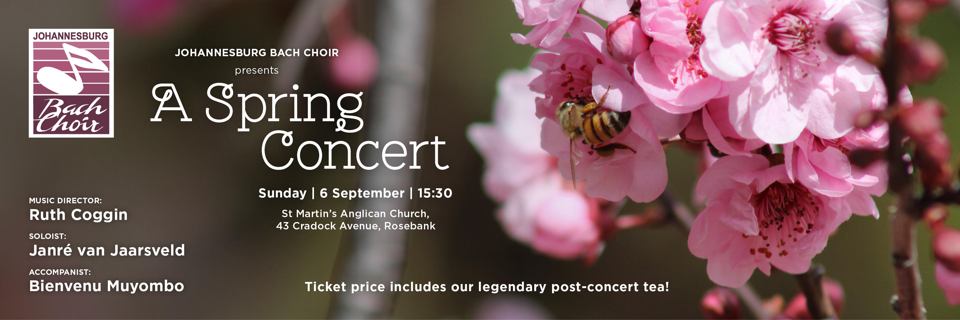 A Spring Concert by The Johannesburg Bach Choir