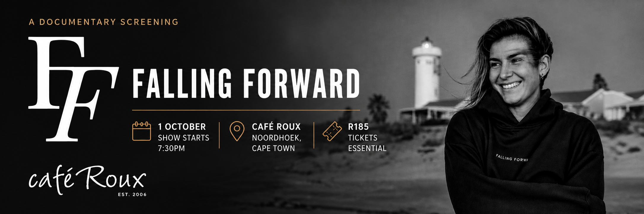 Falling Forward with Rachel Kolisi at café Roux