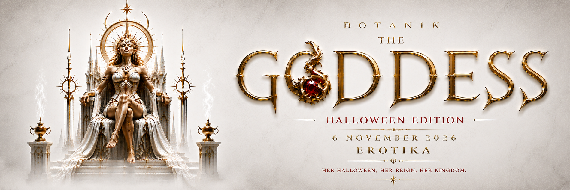 The Goddess - Halloween Editon - Erotika - Celebrating Woman - Botanik - 6 Nov - Book