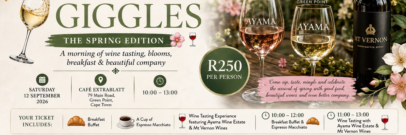 Sips & Giggles Spring Edition
