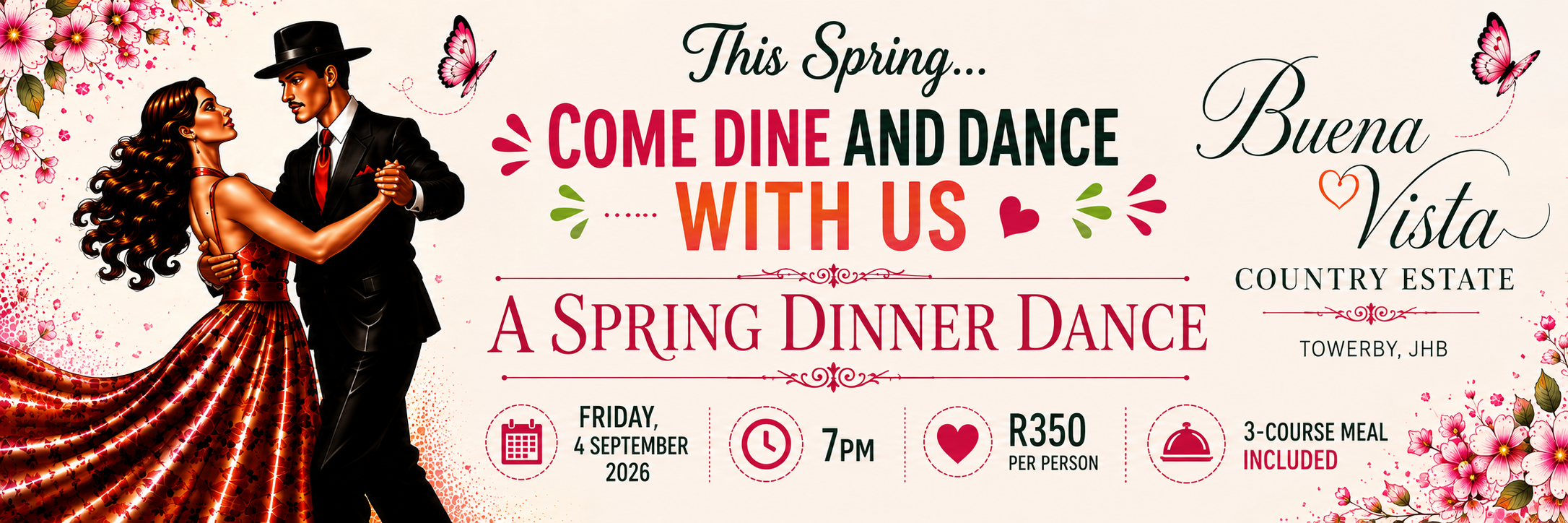 Spring Dinner Dance at Buena Vista | Dinner, Dancing & Showcases
