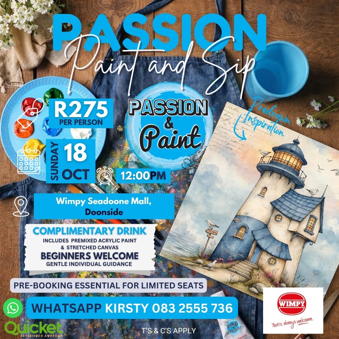 Passion Paint and Sip - Nautical Lighthouse