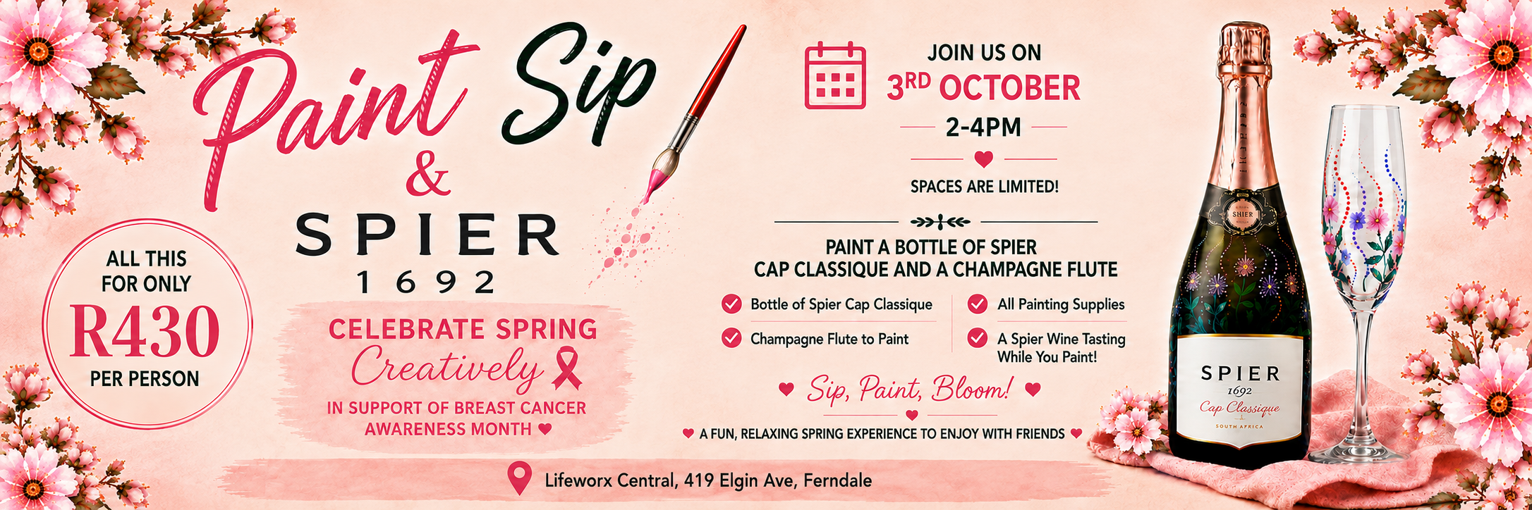Paint, Sip & Spier