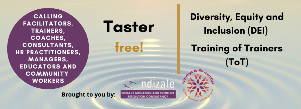 FREE Taster for a Diversity, Equity, Inclusion (DEI) Training of Trainers (ToT) Programme -  12 September