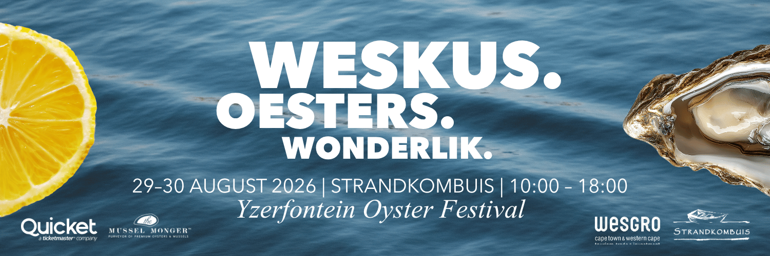 Yzerfontein Oyster Festival at Strandkombuis