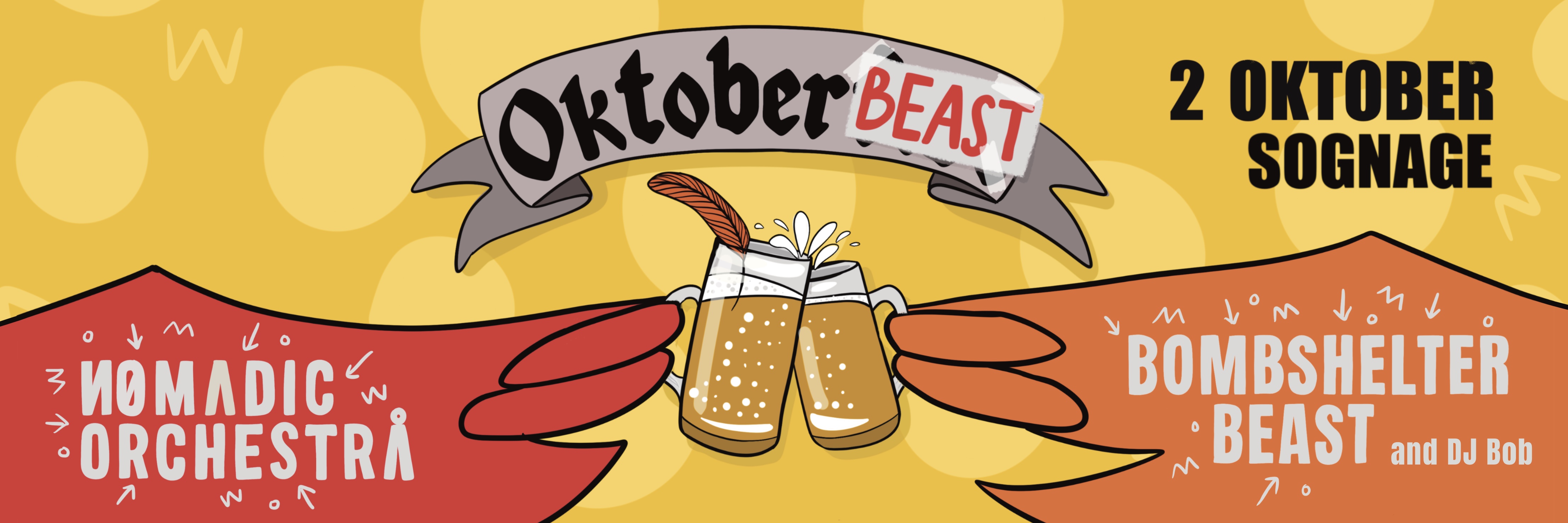 OktoberBEAST - Bombshelter Beast & Nomadic Orchestra live @ Sognage