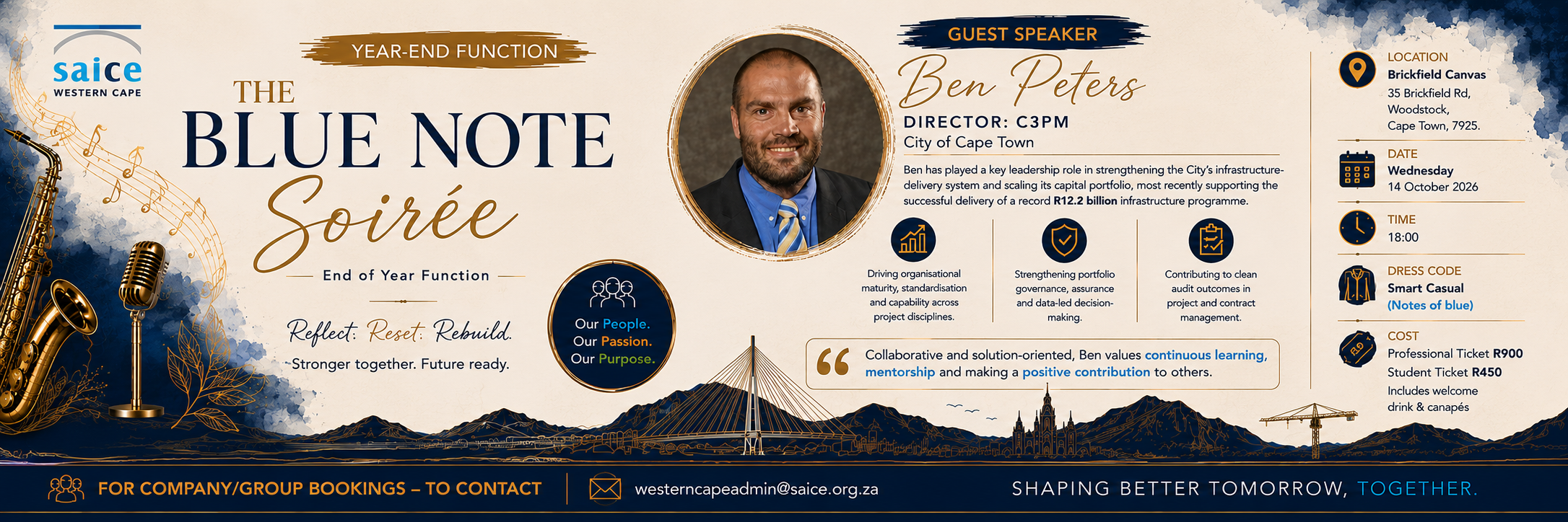 SAICE Western Cape Branch | Year-End Function
