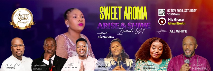SWEET AROMA: ARISE & SHINE