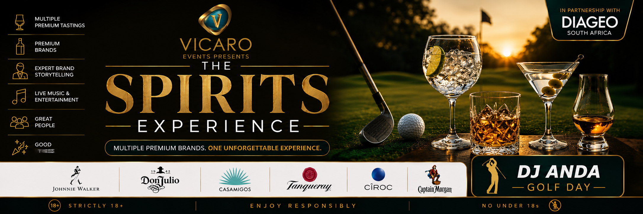 The Spirits Experience @Dj Anda Golf Day