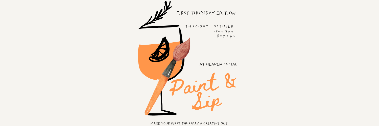 Paint and Sip First Thursday