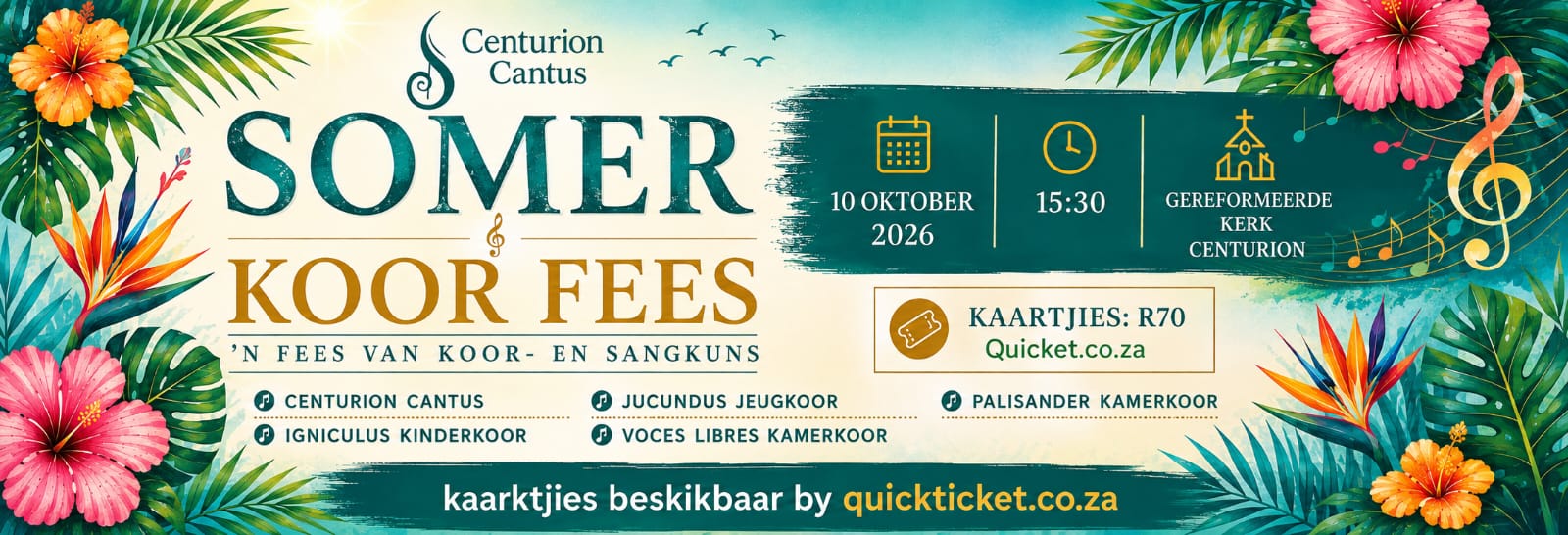 Centurion Cantus Koor Somerfees