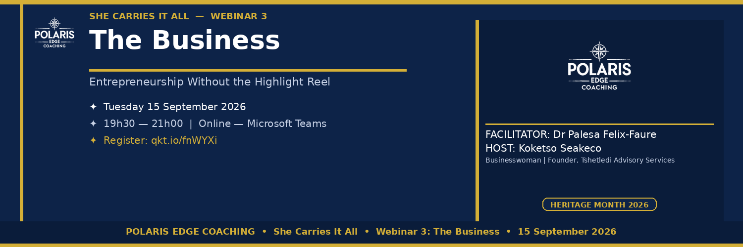 She Carries It All - The Business:Entrepreneurship Without the Highlight Reel