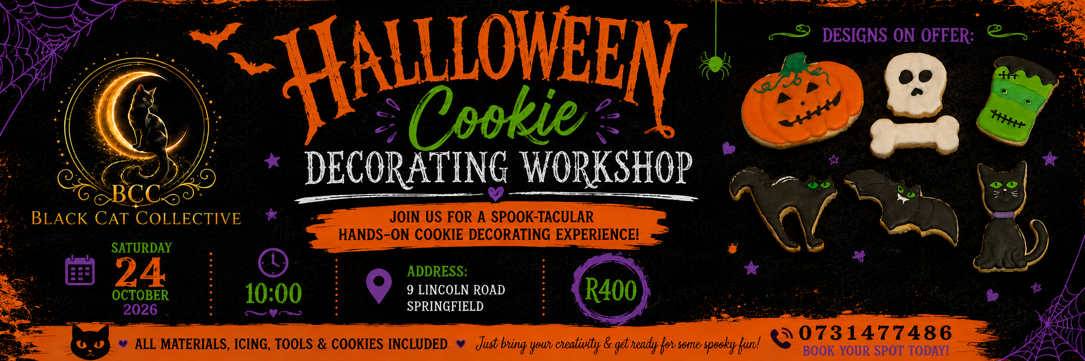 Halloween Cookie Decorating Workshop