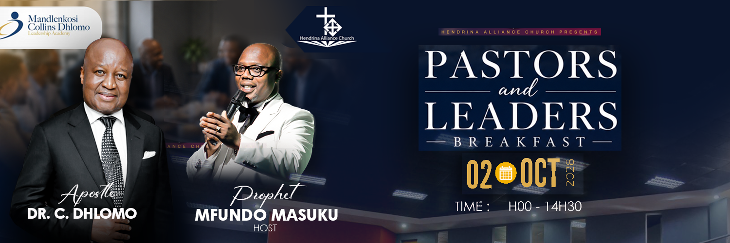 Pastors and leaders breakfast with Dr MC Dhlomo