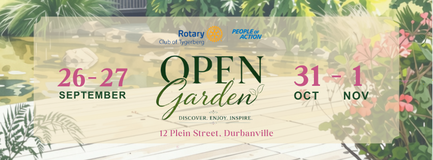 26 - 27 Durbanville Open Garden