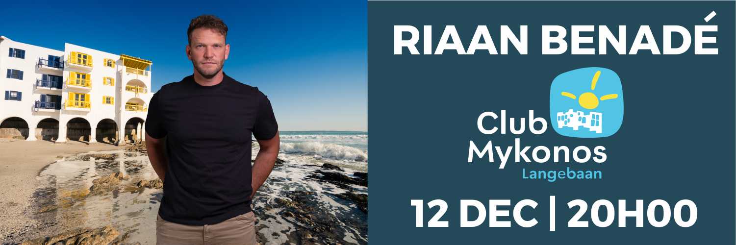 Riaan Benade live by Club Mykonos