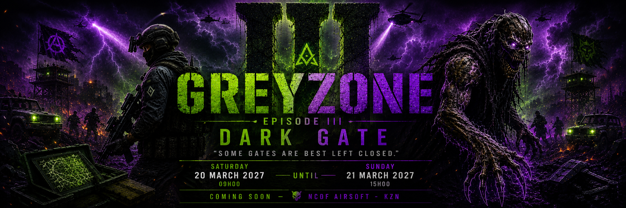 GREYZONE EPISODE III - DARK GATE