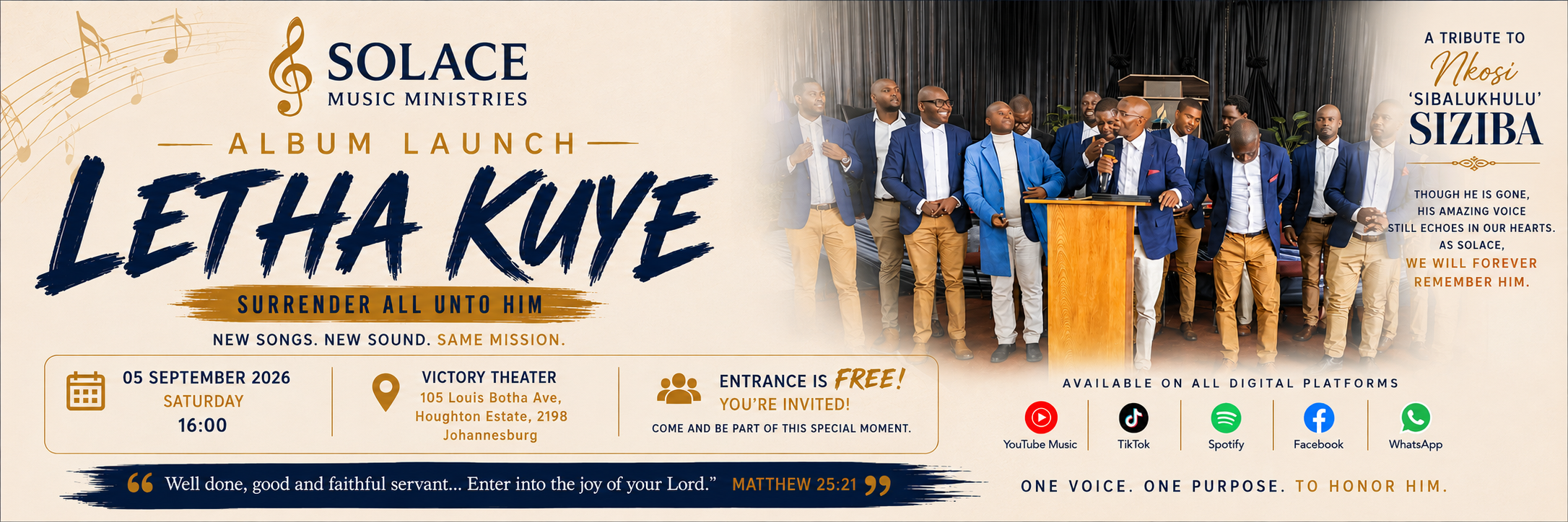 Solace Music Ministries 2nd Album Launch