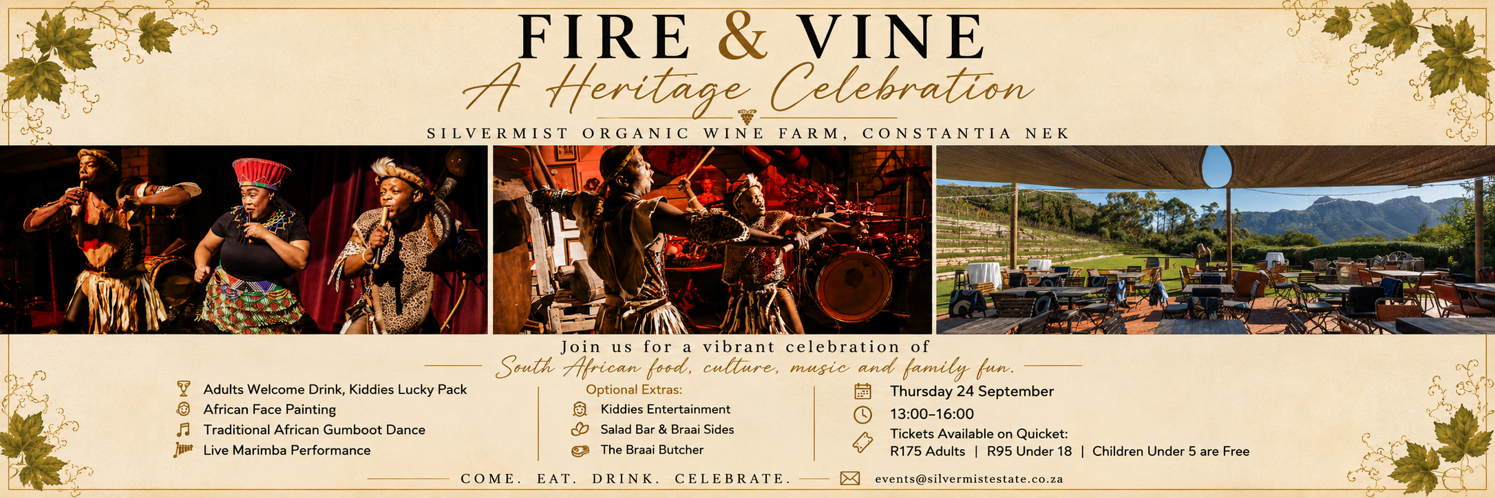Fire & Vine: A Heritage Celebration