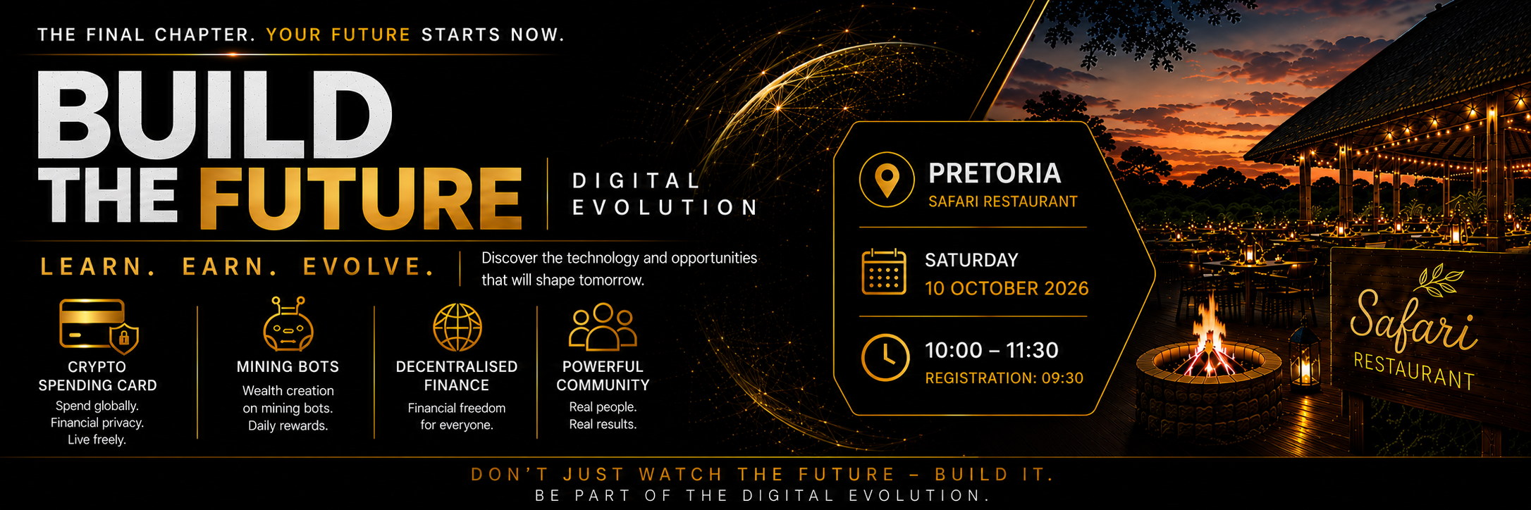 The Digital Evolution  - Build  the Future - Pretoria