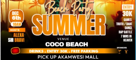 summer beach party