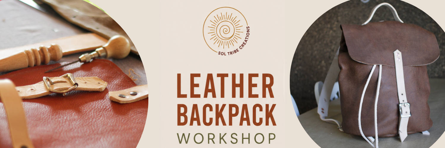 Leather Backpack Workshop Montebello, Newlands