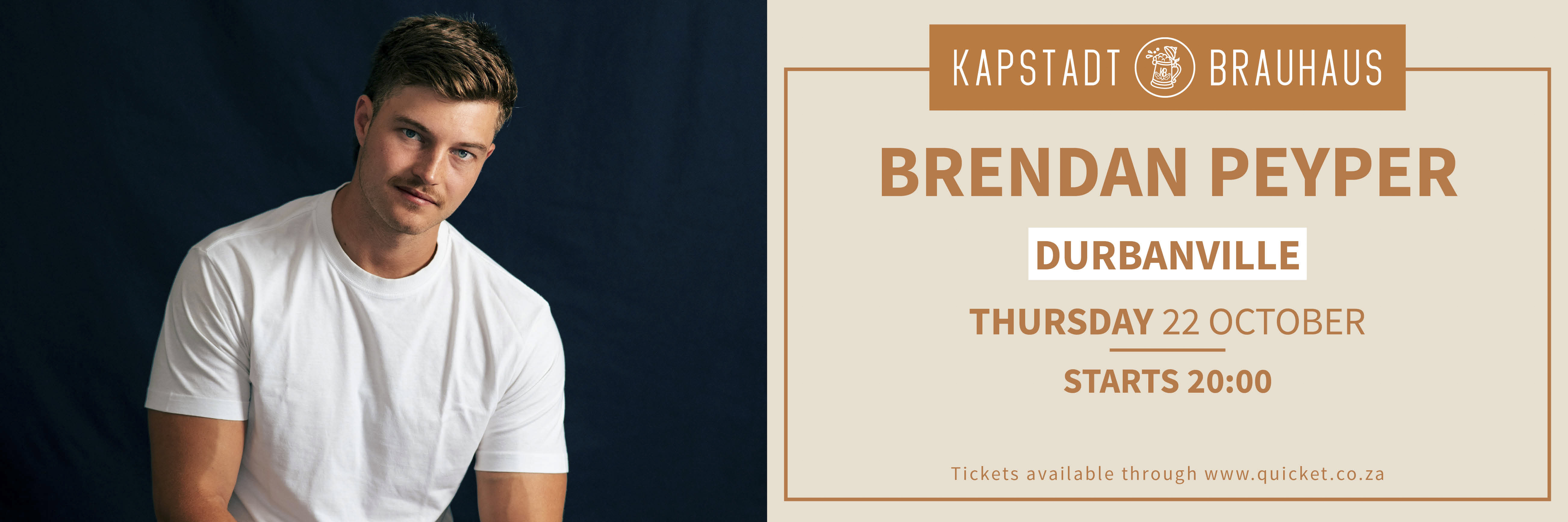 Brendan Peyper live by Kapstadt Brauhaus Durbanville