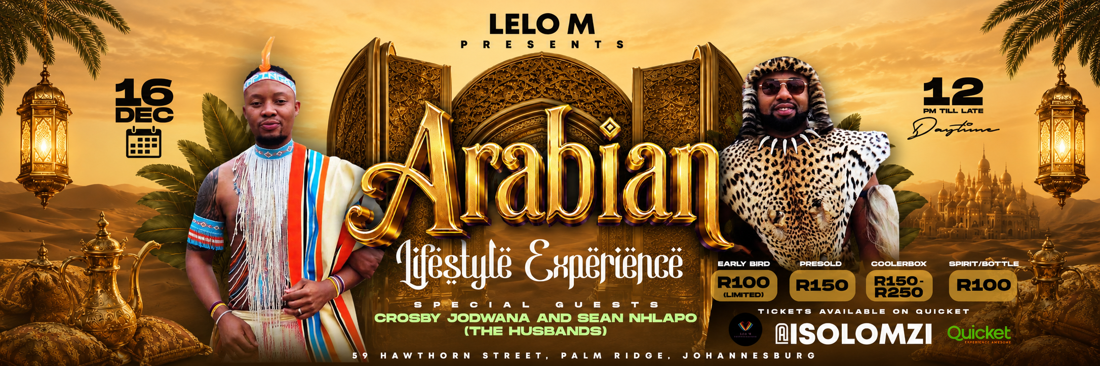 Arabian lifestyle experience